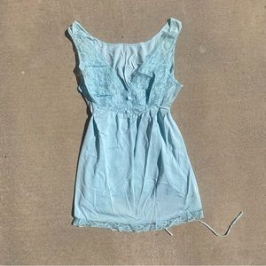 60s babydoll lingerie blouse